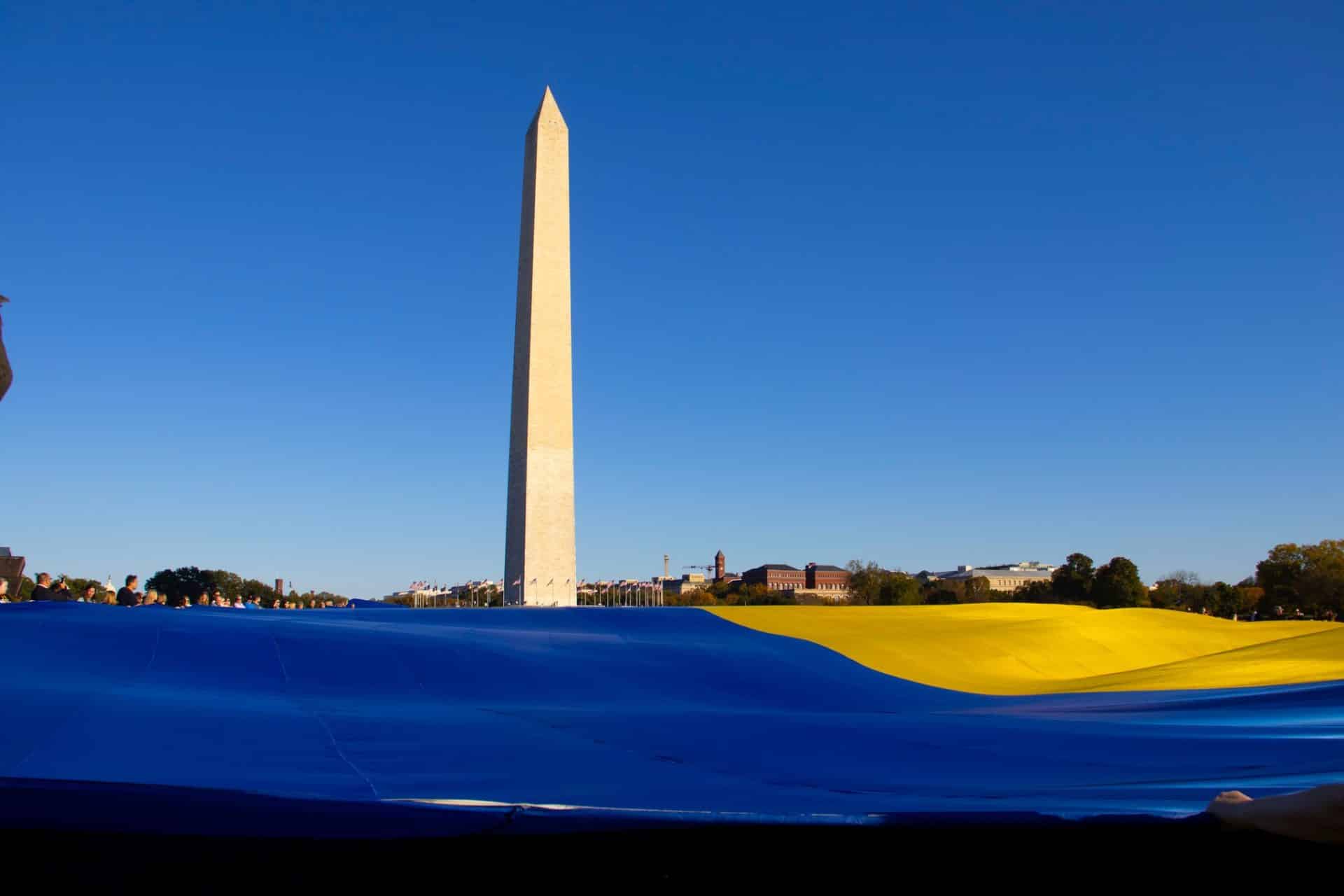 The largest Ukrainian flag in the world