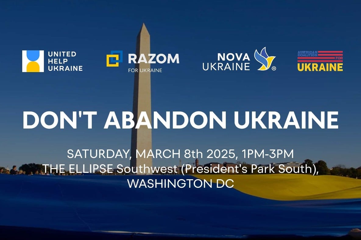 DON’T ABANDON UKRAINE: Unfurl the Flag