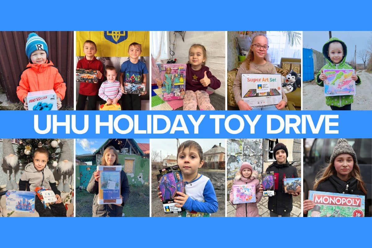 Donate toys to Ukrainian children