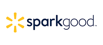 Logo of SparkGood the collaboration between United Help Ukraine and Walmart.