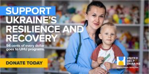 Support Ukrainians recovery - donate today 