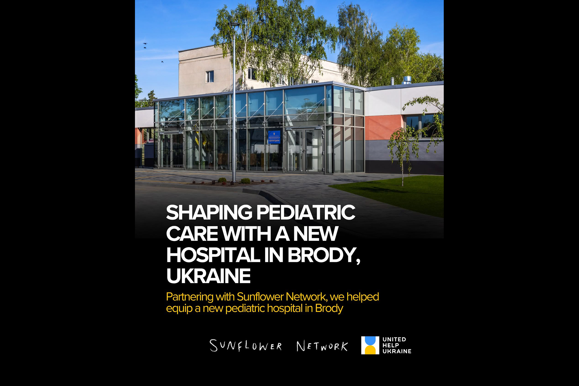 Shaping pediatric care with a new hospital in Brody, Ukraine